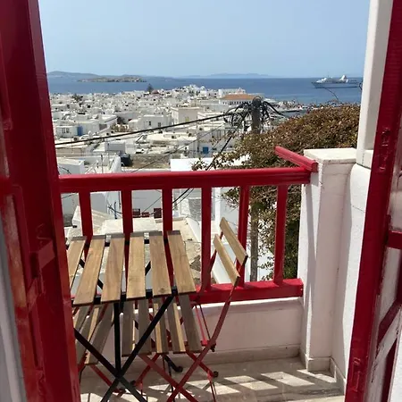 Appartement Elenitas Town House With Balcony And Sea View à Mykonos Town Extérieur photo