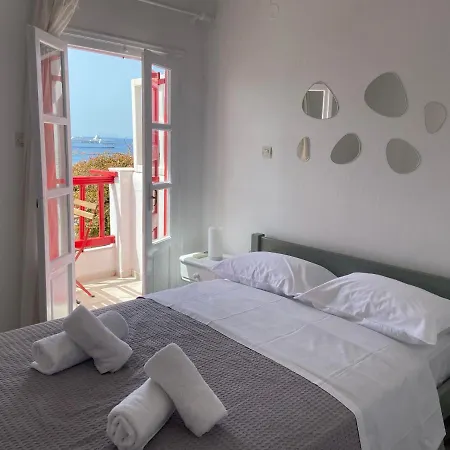 Appartement Elenitas Town House With Balcony And Sea View à Mykonos Town Extérieur photo