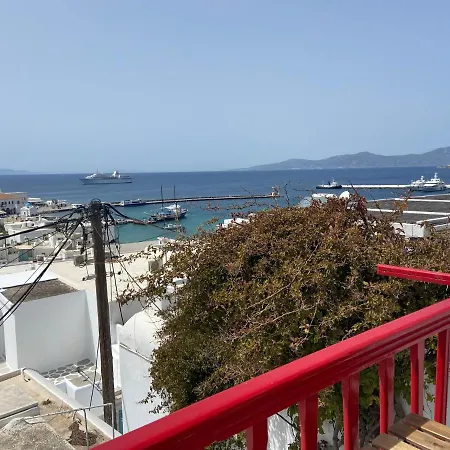 Appartement Elenitas Town House With Balcony And Sea View à Mykonos Town Extérieur photo