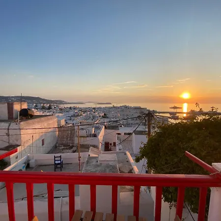 Appartement Elenitas Town House With Balcony And Sea View à Mykonos Town Extérieur photo