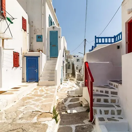 Appartement Elenitas Town House With Balcony And Sea View à Mykonos Town Extérieur photo